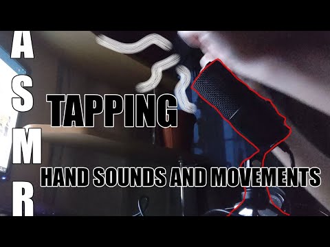 asmr hand sounds and movements + tapping [layered] [looped] [no talking]