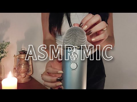 ASMR SOLO con el MICRÓFONO (mic scratching and touching)