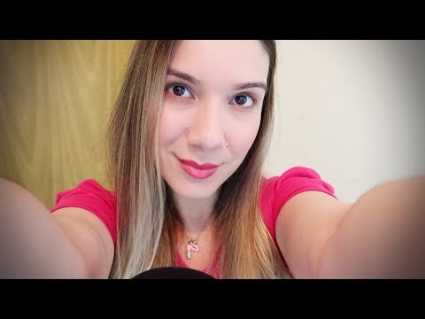 ASMR:  MASSAGEANDO SUA CABEÇA E SEU ROSTO | WHISPERING | SCALP AND FACE MASSAGE