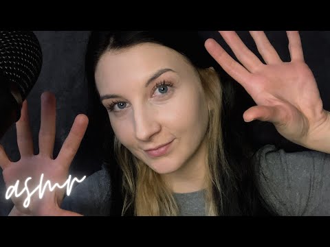 asmr| *mouth sounds with hands sounds, hand movements*