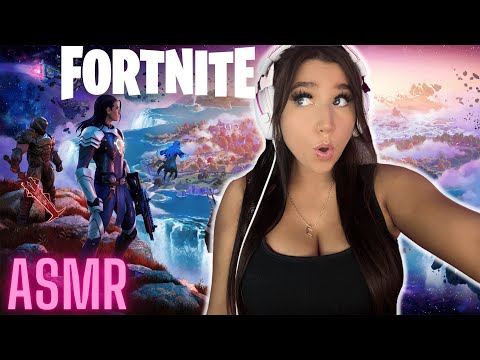 ASMR | New Fortnite Season Gameplay w/ * Keyboard and Mouse Clicking *