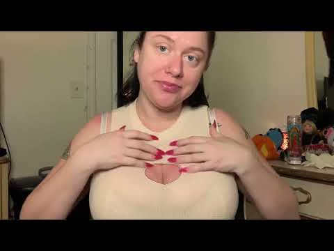 ASMR Heart Shirt Scratching with Mouth Sounds Pt. 2 (fast & aggressive, patreon early release)