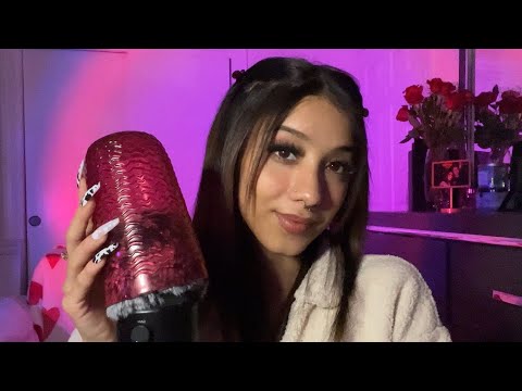 ASMR| Textured Cup Over Mic 🎙 1Hour (Tapping, Scratching, Brushing..)