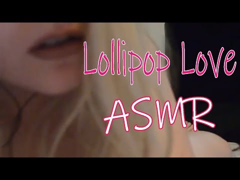 ASMR Lollipop Love (Sticky Lollipop Kisses and Sucking)