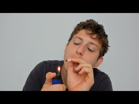 ASMR WITH CIGS ( part 5 ) Explaining cigs + Smoke 💨