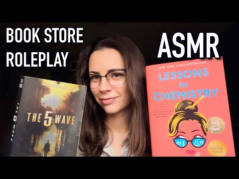 ASMR • Book Store Roleplay (Whispered, Personal Attention) 📚