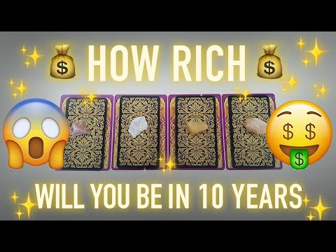 💰 How RICH would you be in 10 years?💸 🔮Tarot Card Reading🔮