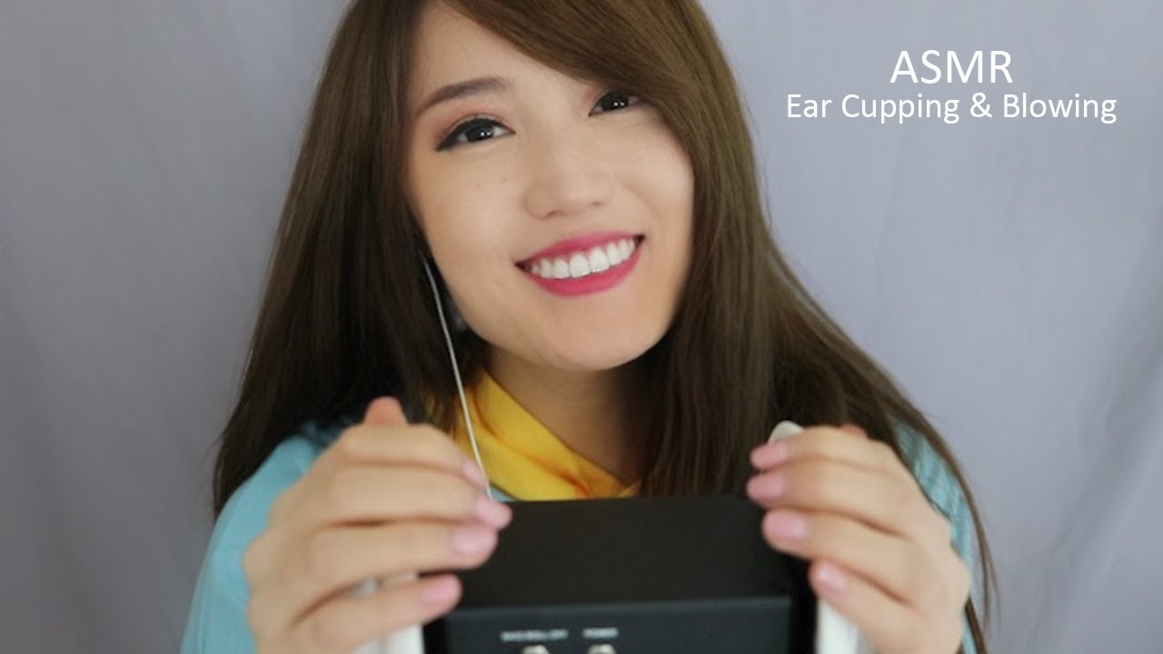 ASMR Ear Cupping and Blowing ❤️
