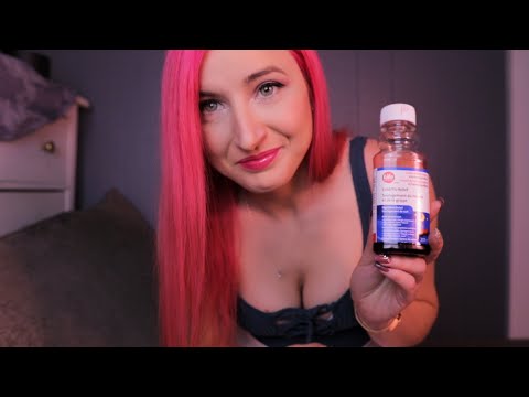 Girlfriend takes care of your cold (ASMR)
