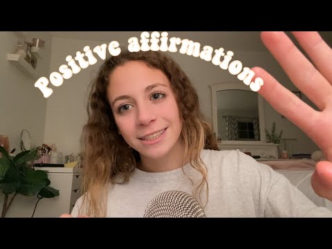 ASMR Positive Affirmations!!
