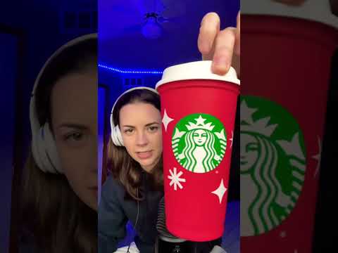 Red Cup Day ASMR (Starbucks)
