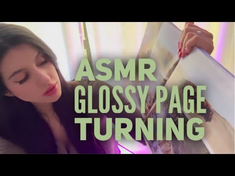 ASMR Coffee Table Book📚☕️Glossy Page Turning 📚☕️😌(Whispered)