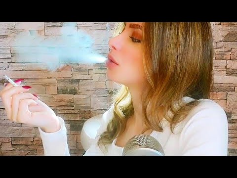 10 Min Break From Work 🚬 Let's Relax With a Cigarette / ASMR Roleplay / Side View