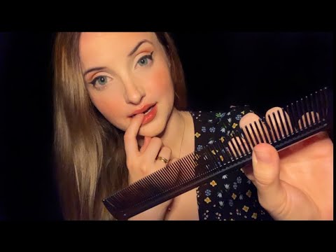 ASMR | GIRLFRIEND GIVES YOU HEAD MASSAGE WITH HAIR BRUSHING *SUPER RELAXING*