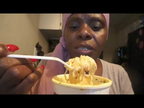 Ramen Noodles ASMR Eating Sounds/Chicken