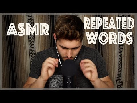 ASMR Repeated Trigger Words and Phrases (Ear-to-Ear, Whispers, Mouth Sounds)