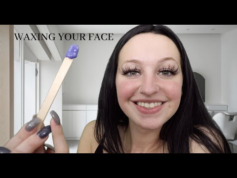 [ASMR] Waxing Your Brows, Lip & Chin