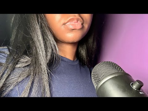 ASMR| Clicky Mouth Sounds and Inaudible whispering 👄