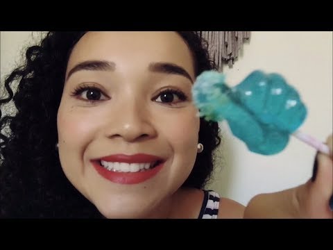 ASMR | Pirulito Explosivo🍭LOLLIPOP CANDY EATING _ Mouth sounds, Whispers/Sussurros