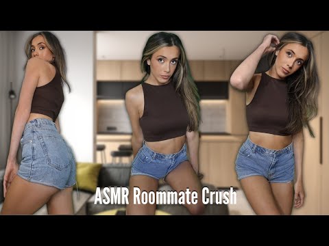 ASMR Roommate Has a CRUSH on YOU | soft spoken