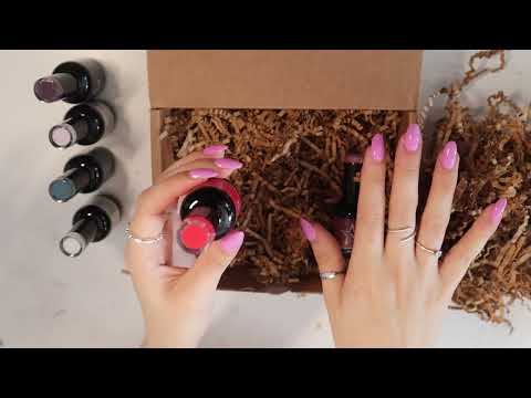 [ASMR] Unboxing & review of Nail Reserve gel polish 💙