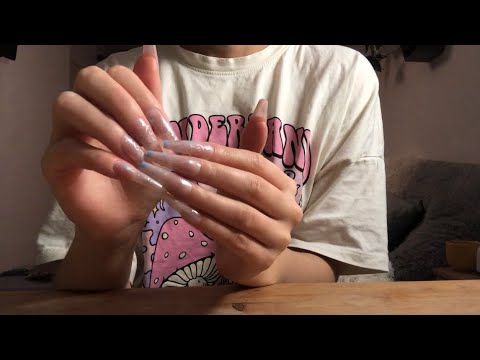 ASMR | Tapping On My Nails 💅🏼| Hand Movements | No Talking | lofi