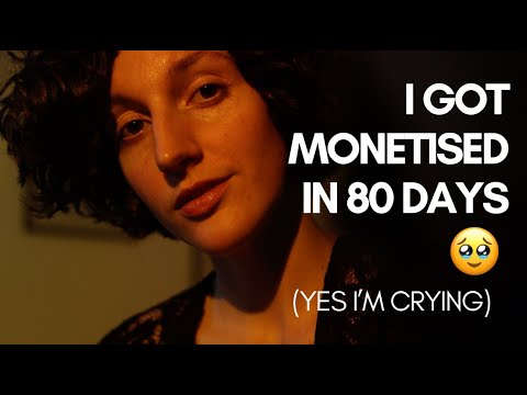 CRYING because I got monetised in 80 days 🥹 I promised myself to remain AUTHENTIC so here we go🤷