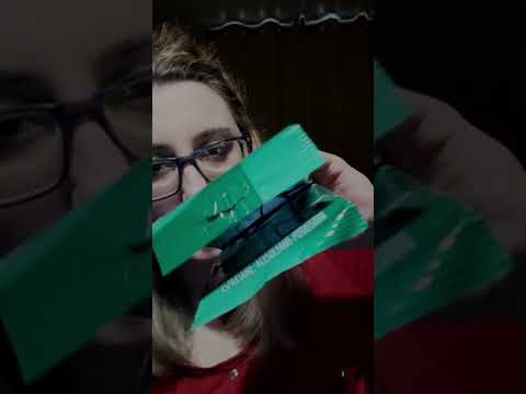 Talking To You with A Gum Packet ~ being weird asmr #shorts