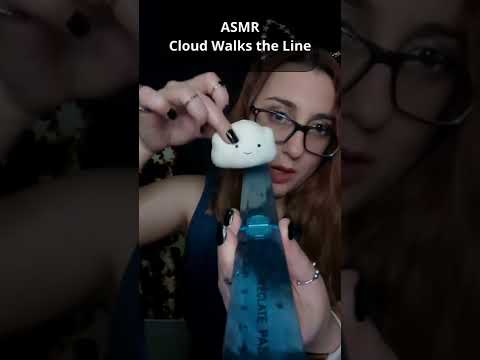 Cloud Walks the Line!! #short (asmr)