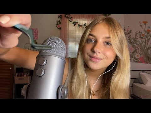 ASMR Fast and Aggressive Triggers | Mic Triggers, Tapping, Plucking, Personal Attention, Whispering