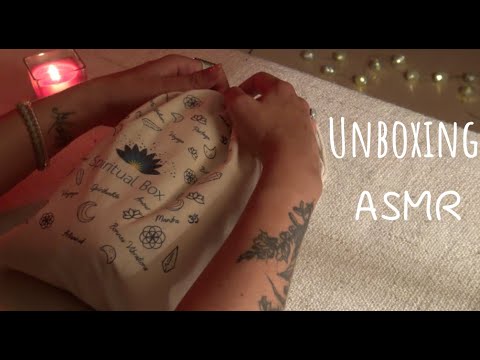 ASMR Unboxing 😍 Spiritual Box * Sandrine HK * Clair De Lune