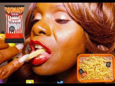 Whataburger Fries ASMR MOUTH SOUNDS/SPOKEN Glitch