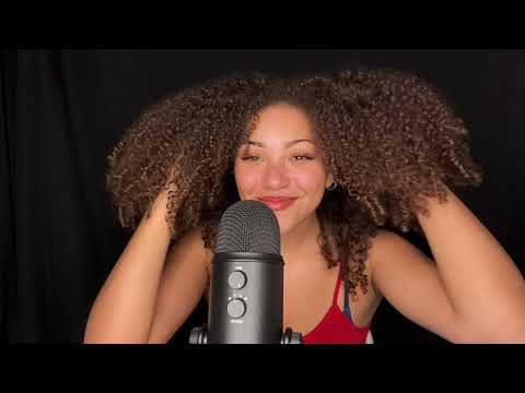 ASMR | Playing With My Hair 💆🏽‍♀️😴 | Soft Whisper