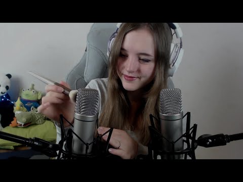 ASMR - fast and aggressive brushing sounds