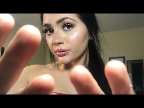 ASMR-REPEATING RELAX, JUST A LITTLE BIT, HELLO +BRUSHING YOUR FACE