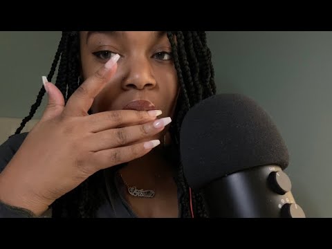 ASMR | Assorted Mouth Sounds 👅💦 (spit painting + lipgloss sounds) brieasmr