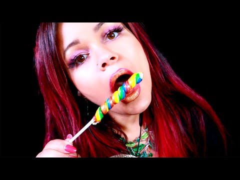 ASMR INTENSE Lollipop Eating Sounds *Up-Close* [No Talking]