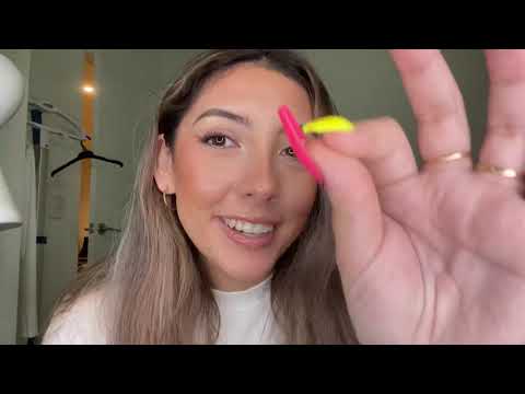 ASMR personal attention for sleep 😴💗 ~hand movements, trigger words, scattered mouth sounds~ 💜