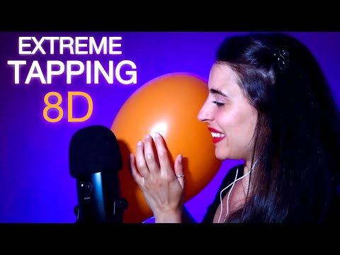 ASMR 8D | just TAPPING 😍 SLEEP in 24 MINUTES!