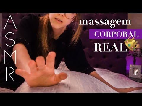 ASMR durma como REALEZA 2: massagem no corpo todo pra DORMIR sem esforço!