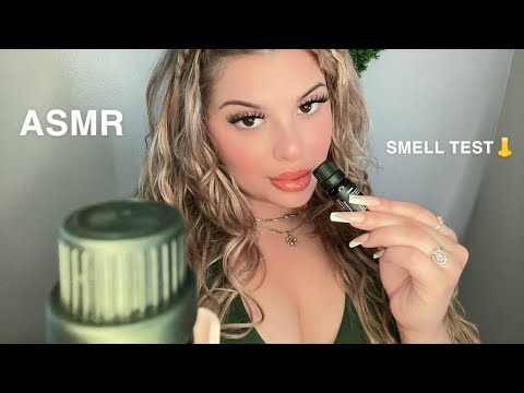 ASMR-FAST & AGGRESSIVE 1 MINUTE Smell Test