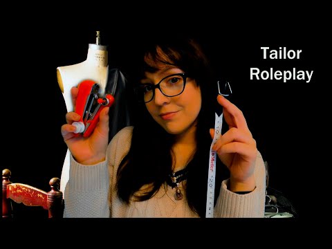 ⭐ASMR Tailor Roleplay, Suit Fitting (Measuring you, Sewing, Soft Spoken)