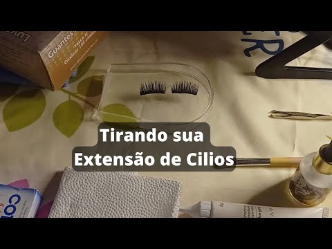 ASMR ROLEPLAY-  TIRANDO SUA EXTENSÃO DE CÍLIOS