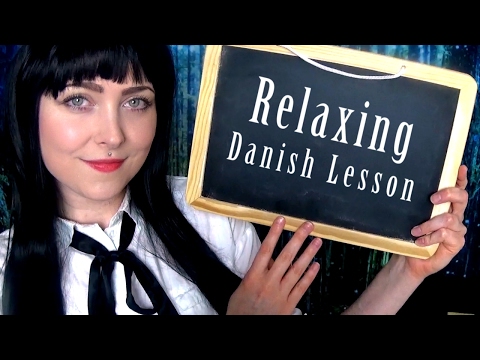 ASMR 📕 Danish Lesson // Chalkboard // Danish Accent // Personal Attention