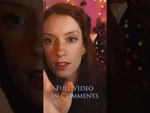 ASMR 🍣 Elf Cleans Your Ears 👂 #asmr #shorts #shortvideo | Up-Close Whispers