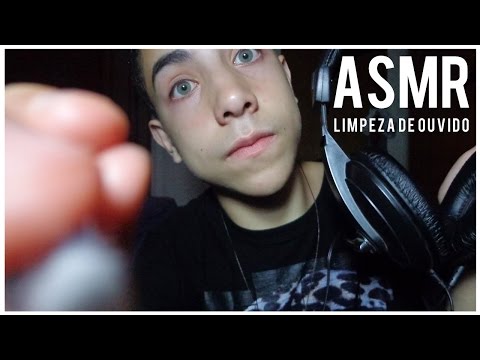 🎧 [ASMR BINAURAL]👂 Roleplay LIMPEZA DE OUVIDO (Ear to Ear) ~ Microphone brushing | PORTUGUÊS