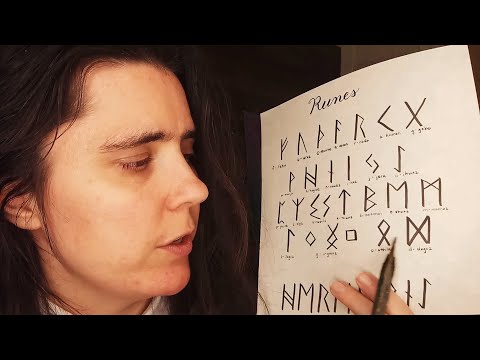 ASMR Hermione Teaches You Ancient Runes (Harry Potter Role Play)