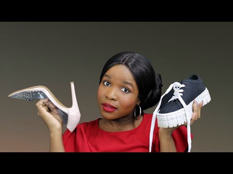 ASMR SHOE COLLECTION ~ (Whispered with Tapping, Scratching & Explaining) 👠👟😴