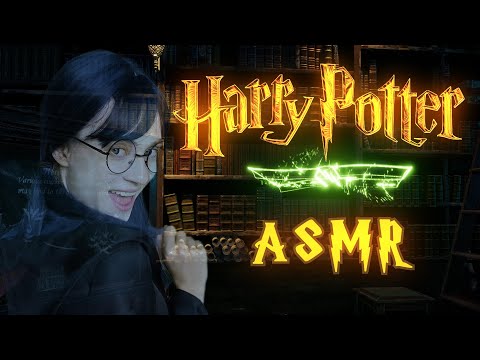 ASMR Quests with Moaning Myrtle ✴ Flying Books Sounds, Night Library ✴ Harry Potter Atmosphere