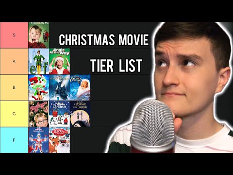 [ASMR] Christmas Movie Tier List 🎄💤